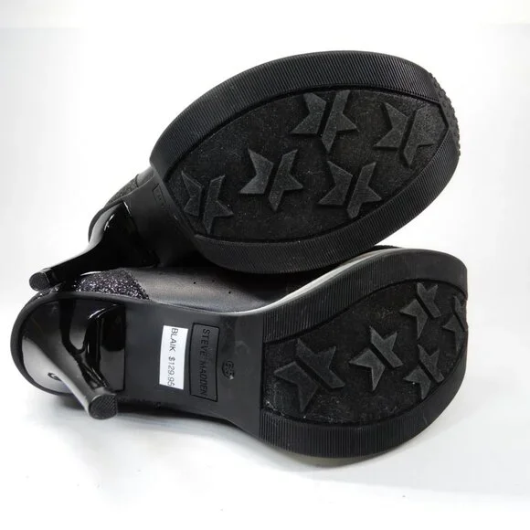Steve Madden Blaik Stiletto Heels Sneakers Pumps Size 6.5 Black Multi NEW $129 - Picture 14 of 14
